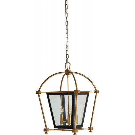 Lampe suspendue - Noir, Doré (1/5)