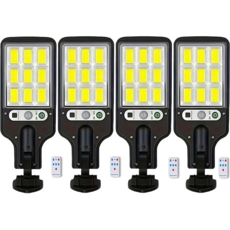 Solarleuchten für den Außenbereich mit Bewegungsmelder, 3 Modi, LED-Solarleuchten für den Außenbereich, wasserdicht, für Garten, Zäune, Dachrinnen, warmes Licht [Energieklasse A+] (1/5)