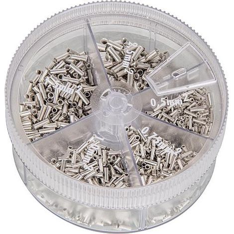 Saupoudreuse avec embout 1900 pieces, non isolé 0,5 - 2,5 mm