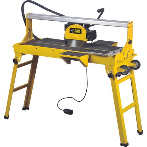 Fartools – Coupe carrelage radial 1200W – Disque Ø230mm – Longueur de coupe 865mm – Capacité 42mm – Tête inclinable 45° – Pompe à eau intégrée (1/5)