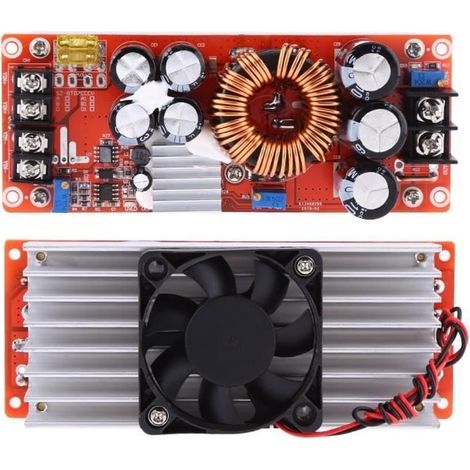 Programmierbares DC/DC-Netzteilmodul mit 1500 W und 30 A, Aufwärtswandler, Eingang 10–60 V, Ausgang 12–90 V (1/4)