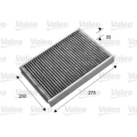 Filtre, air de l'habitacle Valeo 715702 CITROËN 1609999080 30733893 30767024