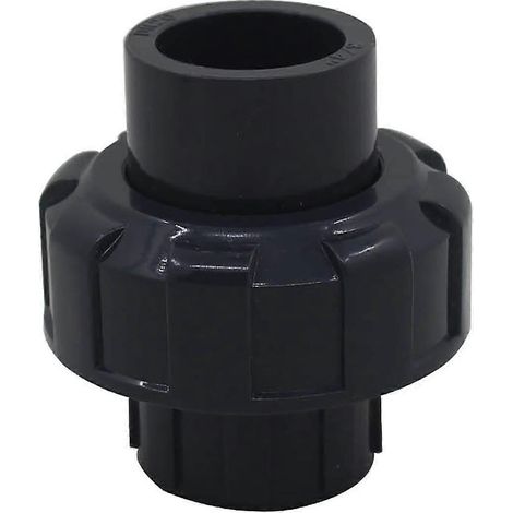 Raccord union PVC 32 mm pour pompe de filtration de piscine (diamètre intérieur 32 mm) (1/5)