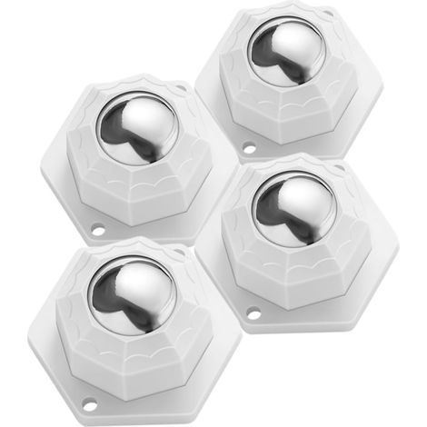 roulettes pivotantes auto adhésives pour meubles et boîtes