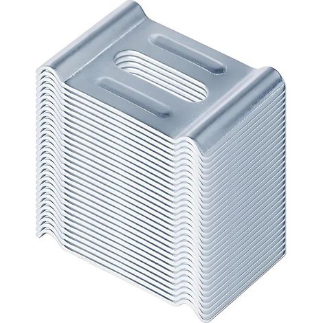 Pince de rangement en acier au carbone pour câble de 4 mm à 6 mm de diamètre - Dispositif de fixation pour câblage (1/5)