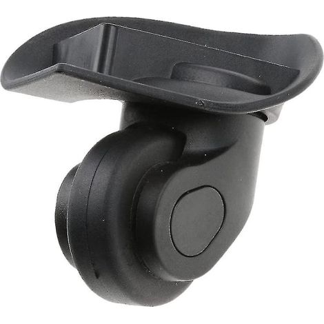 Lot de 2 roulettes de rechange silencieuses A20 pour valise à roulettes, noires - Installation facile (1/5)