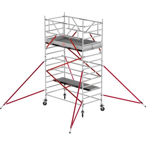 Altrex Fahrgerüst RS Tower 52 Aluminium mit Holz-Plattform 5,20m AH 1,35x2,45m (1/5)