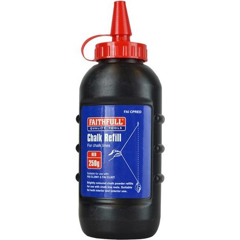 Chalk Powder Red 250G