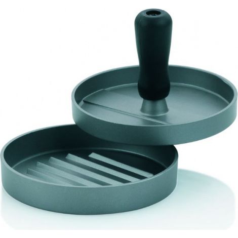 Kela Buffalo Hamburgerpresse grau 12 cm