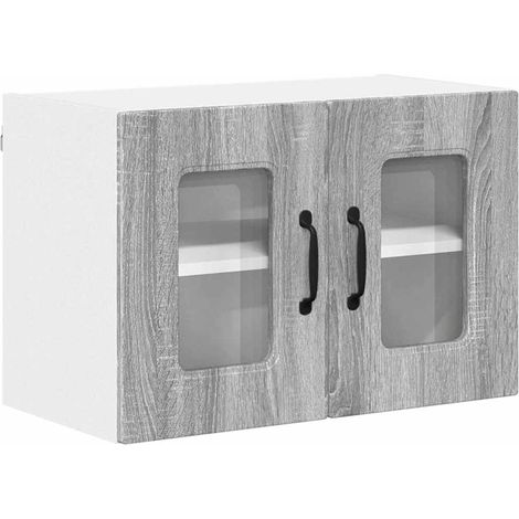 Meuble mural de cuisine,Armoire de cuisine avec porte Gris Sonoma 60 x 31 x 40 cm CFW13190 (1/5)