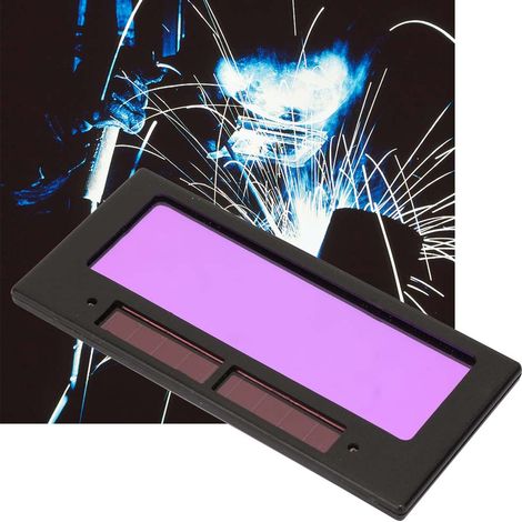 Filtre solaire pour lentille de soudage, écran de protection à assombrissement automatique pour masque et casque de soudage (1/5)