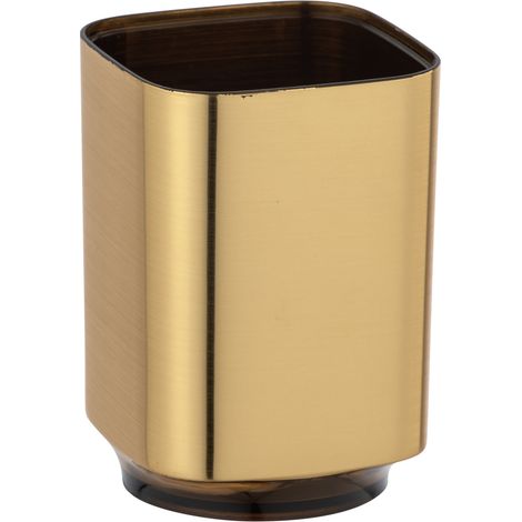 Zahnputzbecher AURON, golden, WENKO (1/3)