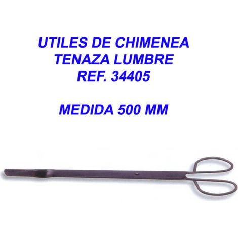 FPLUS utiles chimenea tenaza 500 mm ref. 34405 , utiles chimenea tenaza 500 mm ref. 34405
