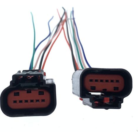 Compatible avec les connecteurs de corps de papillon électronique et de débitmètre d'air des Ford Focus, Mondeo, Fiesta et Edge -- JB1387-6P