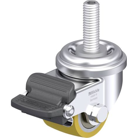 Blickle 935485 LRA-VSTH 35K-RA-GS10 Ruota con supporto Diametro ruota: 35 mm Capacità di carico (max.): 80 kg 1 pz.