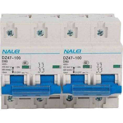 Verriegelungs-Leistungsschalter 10 kA Abschaltvermögen Schienenmontage Mini Dual Power Manuelle Umschaltung S