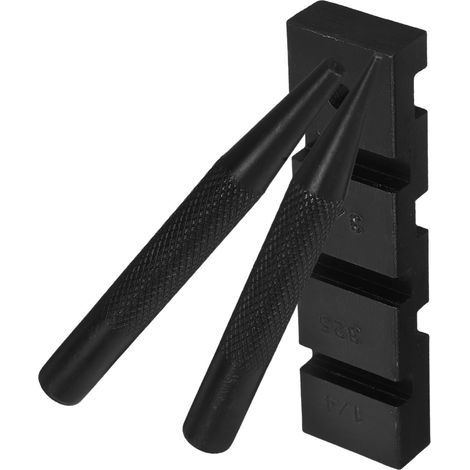 Tragbarer Kettensägen-Kettennieter aus schwarzem Metall, kompaktes Kettenreparaturwerkzeug, 1-teiliges Set, geeignet für Kettensägenketten