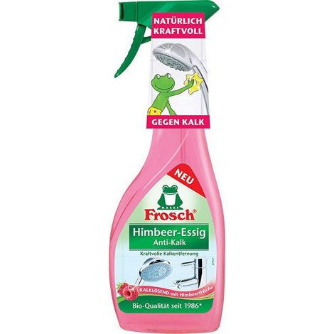 Producto de limpieza frosch vinagre de frambuesa bio 500ml desincrustante biodegradable