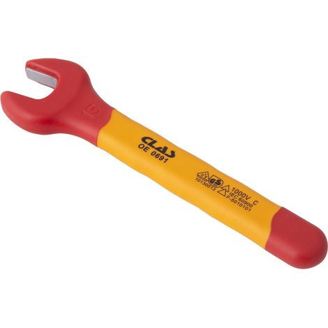 Clé plate isolée 13mm - OE 0691 - CLAS Equipements