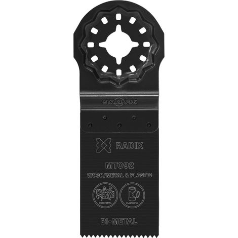 Lame de scie multitool Bi-métal - Radix - 32 mm - Bois & clous