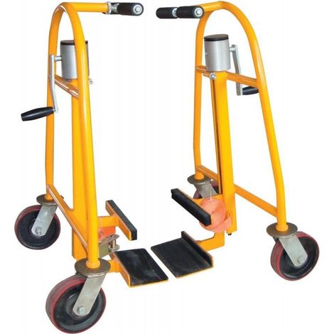 Transporteur charge lourde 300mm,roue 150mm
