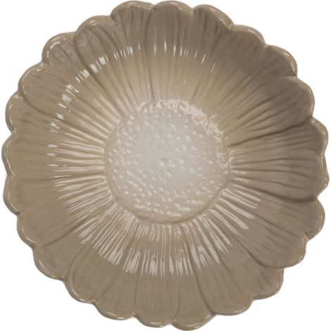 Plato hondo, dolomita, diámetro 20x5 cm, beige / Sagaform (1/5)