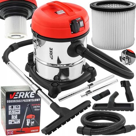 Industrie-Werkstatt-Staubsauger, trocken/nass, 20 l