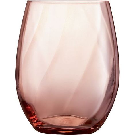 6 Hohe Becher 35 cl Rosa - Arpège Color - Chef & Sommelier
