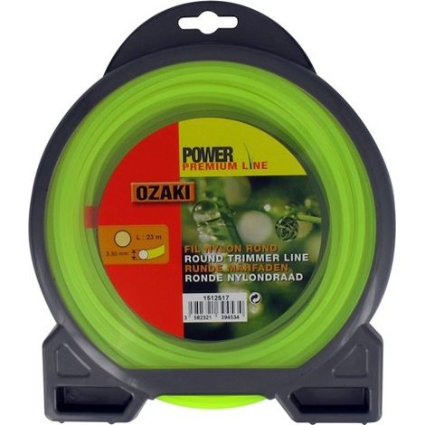 Coque fil nylon rond OZAKI PREMIUM - Longueur: 23m, Ø: 3,30mm