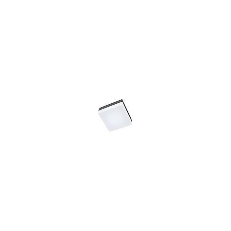 azibo wandleuchte ip54 1x4,2w led 323lm 4000k l.14xw.14xh.6cm aluminium+anthrazit kunststoff