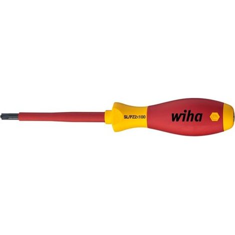Wiha - tournevis softfinish® electric 328sf  schlitz/pz 2x100, xeno