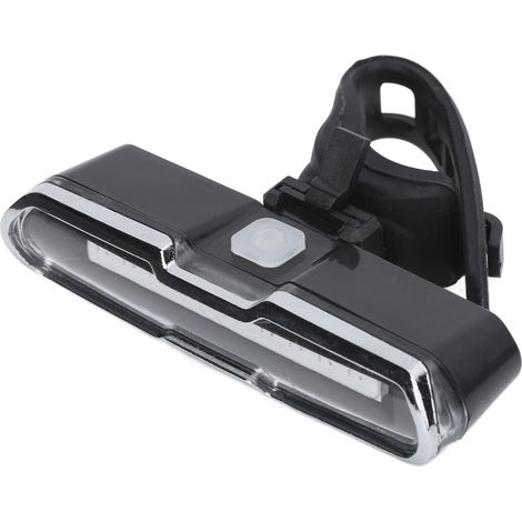 Feu arrière vélo USB rechargeable, sécurité avertissement nuit, lumière pour vélos blanc (1/5)