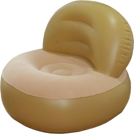 Divano gonfiabile Sedia da campeggio Divano lounge gonfiabile Divano da campeggio all'aperto Sedia da campeggio gonfiabile Mobili da campeggio Divano lounge pieghevole per uso interno ed esterno (1/5)