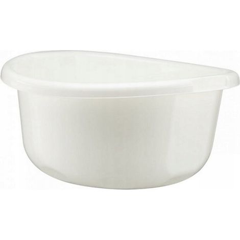 Selma, inodoro de plástico color crema de 8 litros para cocina y baño. (1/2)