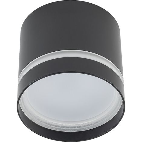 Faretto da soffitto cilindrico nero Nowodvorski CRES GX53 (1/4)