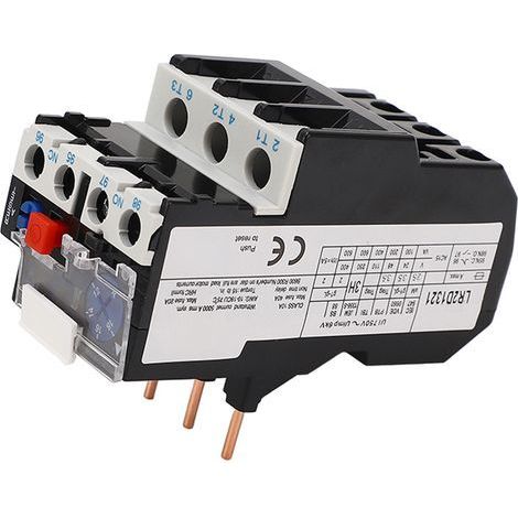 Protecteur de Protection contre les défaillances de phase de relais de surcharge thermique 400V 600V 12-18A pour la sécurité des circuits (1/5)
