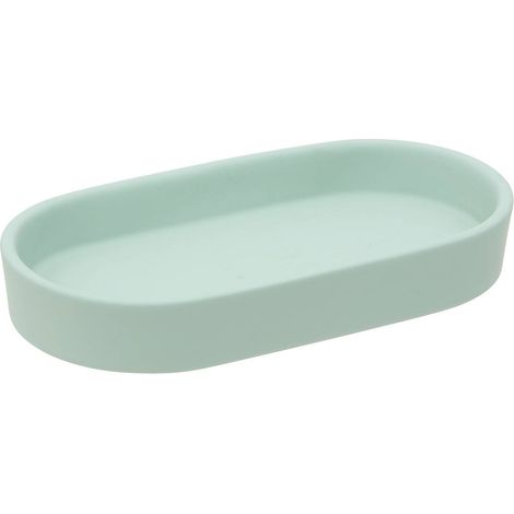 Vassoio colorama ovale 11x19,3 cm verde celadon - 5five