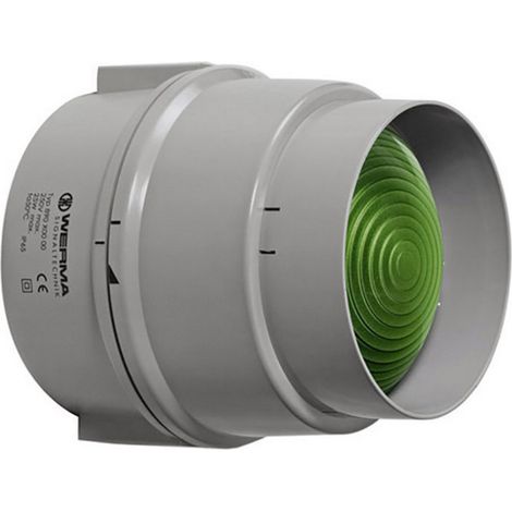 Werma Signaltechnik Signalleuchte  890.200.00 890.200.00  Grün Dauerlicht 12 V/AC, 12 V/DC, 24 V/AC,