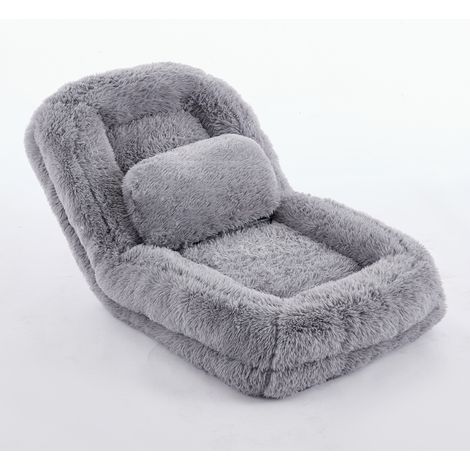 CAIziFauteuil poire, chaise de jeu de sol réglable en cinq positions (1/5)