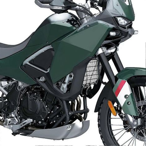 Accessoires moto : Grille de protection de radiateur, cache de protection, plaque de protection pour Kawasaki KLE500 SE ABS 2026- (1/5)