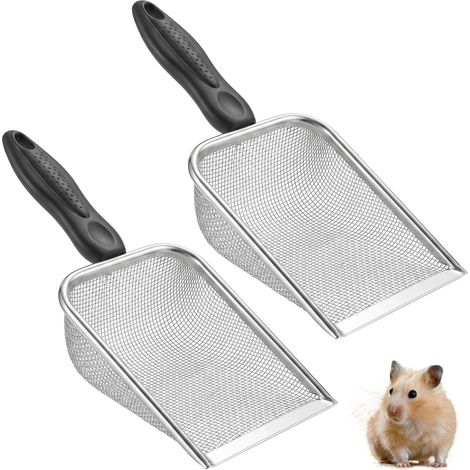 Pelle à Sable pour Hamster, Pelle à Sable pour Reptiles, 2 x 2 mm (1/5)