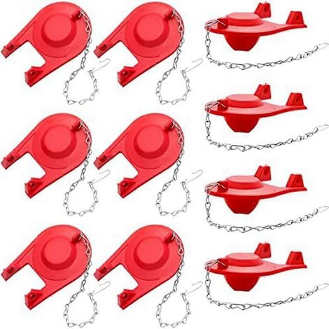Kit de remplacement de clapet de chasse d'eau universel pour soupape de chasse d'eau de 5 cm (2 pouces), économie d'eau (1/5)