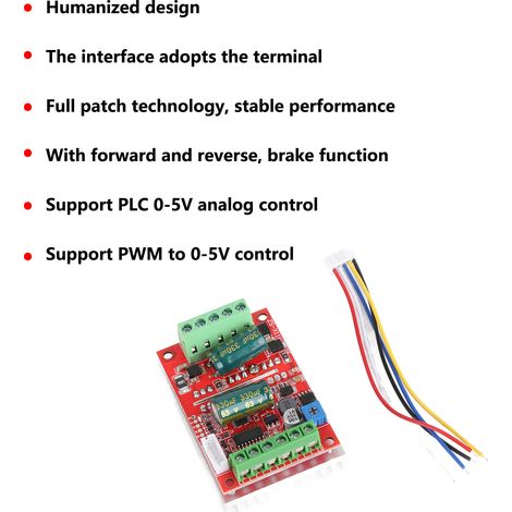 Module de Vitesse électrique DC 400 W avec Potentiomètre intégré pour les Professionnels de L'automatisation Industrielle