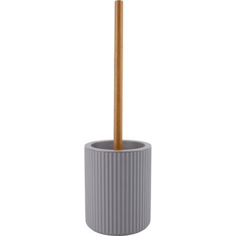 Brosse de toilette AWD INTERIOR Rayon 1637, bambou mat gris cendré (1/3)