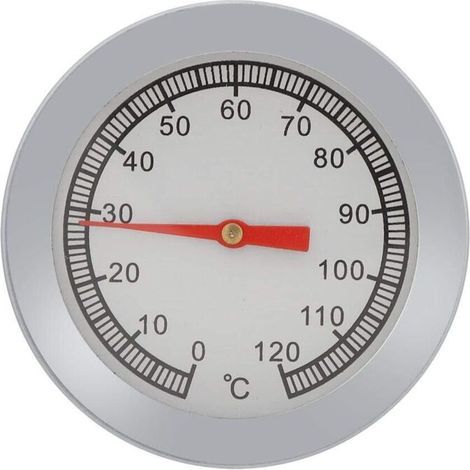 Thermomètre, BBQ Pizza Grill Thermomètre Jauge de température 120 ℃ pour la cuisson au barbecue (1/5)