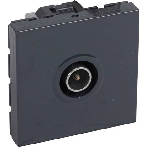 MOSAIC PRISE TV SIMPLE ANTHRACITE LEGRAND 079182