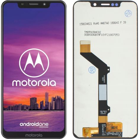 Pantalla LCD negra para Moto ONE (1/2)