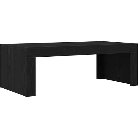 Maison Exclusive - Couchtisch Schwarz Eichen-Optik 102 x 50 x 35
