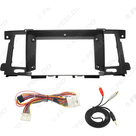 Compatible with the Nissan Patrol 2012-2018: modified panel, large Android screen front bezel, audio and navigation bezel, 9 inches (1/5)