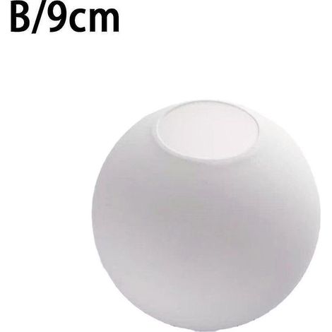 Pantalla redonda de repuesto en cristal blanco mate -xx-yuyu (1/5)